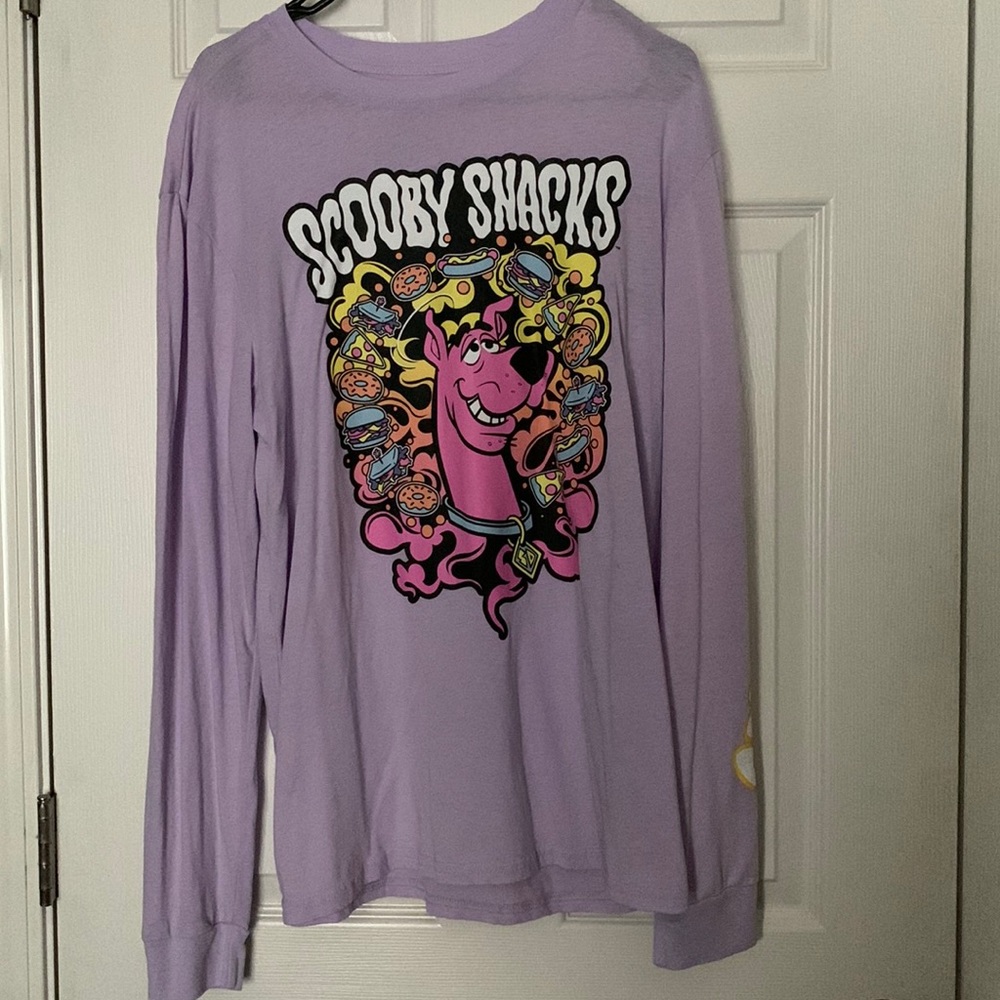 Mens Long Sleeve Scooby Doo Shirt - M